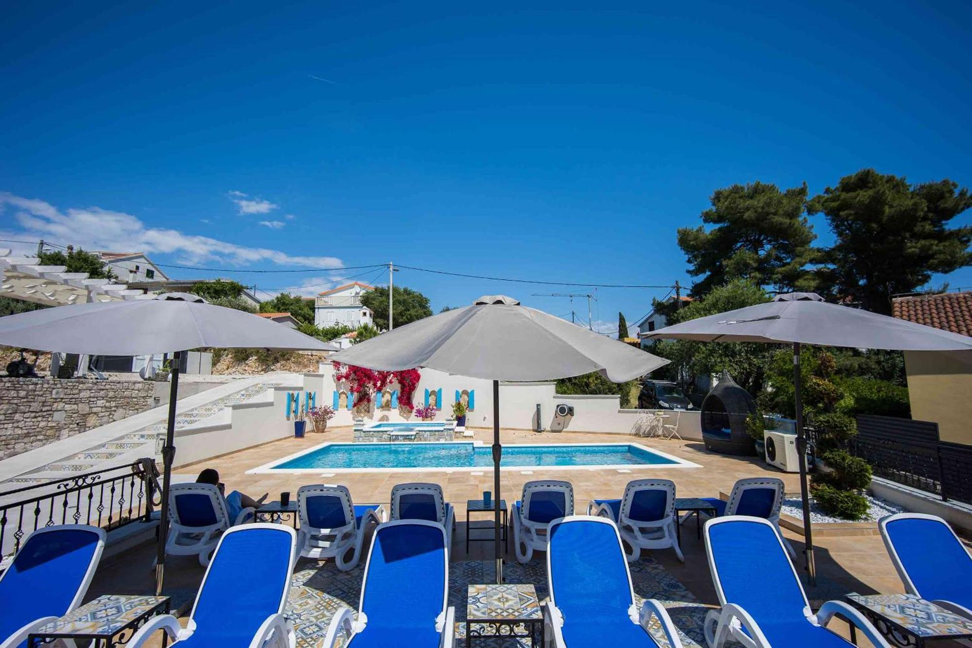 Boutique Guesthouse Sveti Petar, On The Beach, Heated Pool & Boat Berth - Adult Only Nečujam Eksteriør bilde