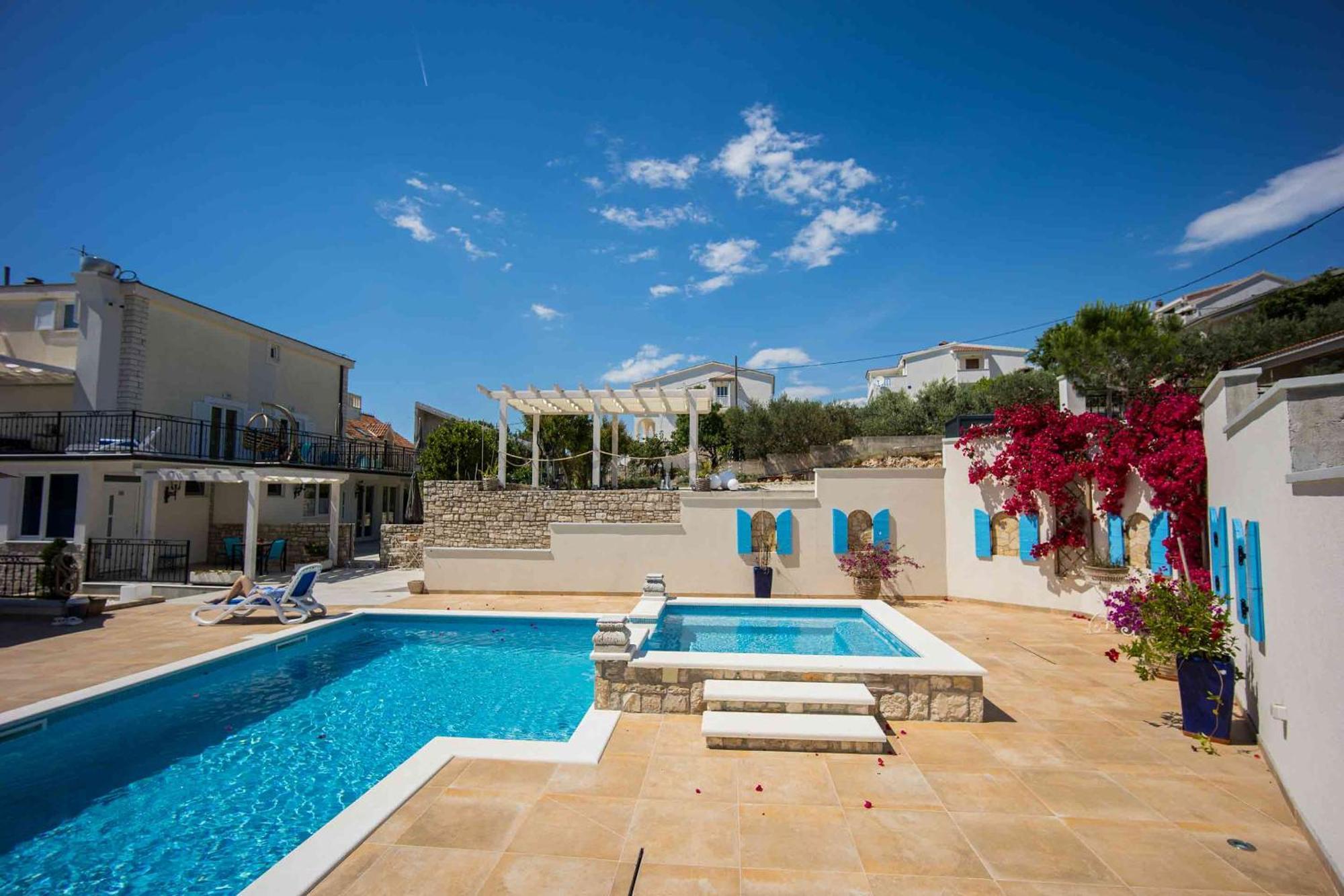 Boutique Guesthouse Sveti Petar, On The Beach, Heated Pool & Boat Berth - Adult Only Nečujam Eksteriør bilde