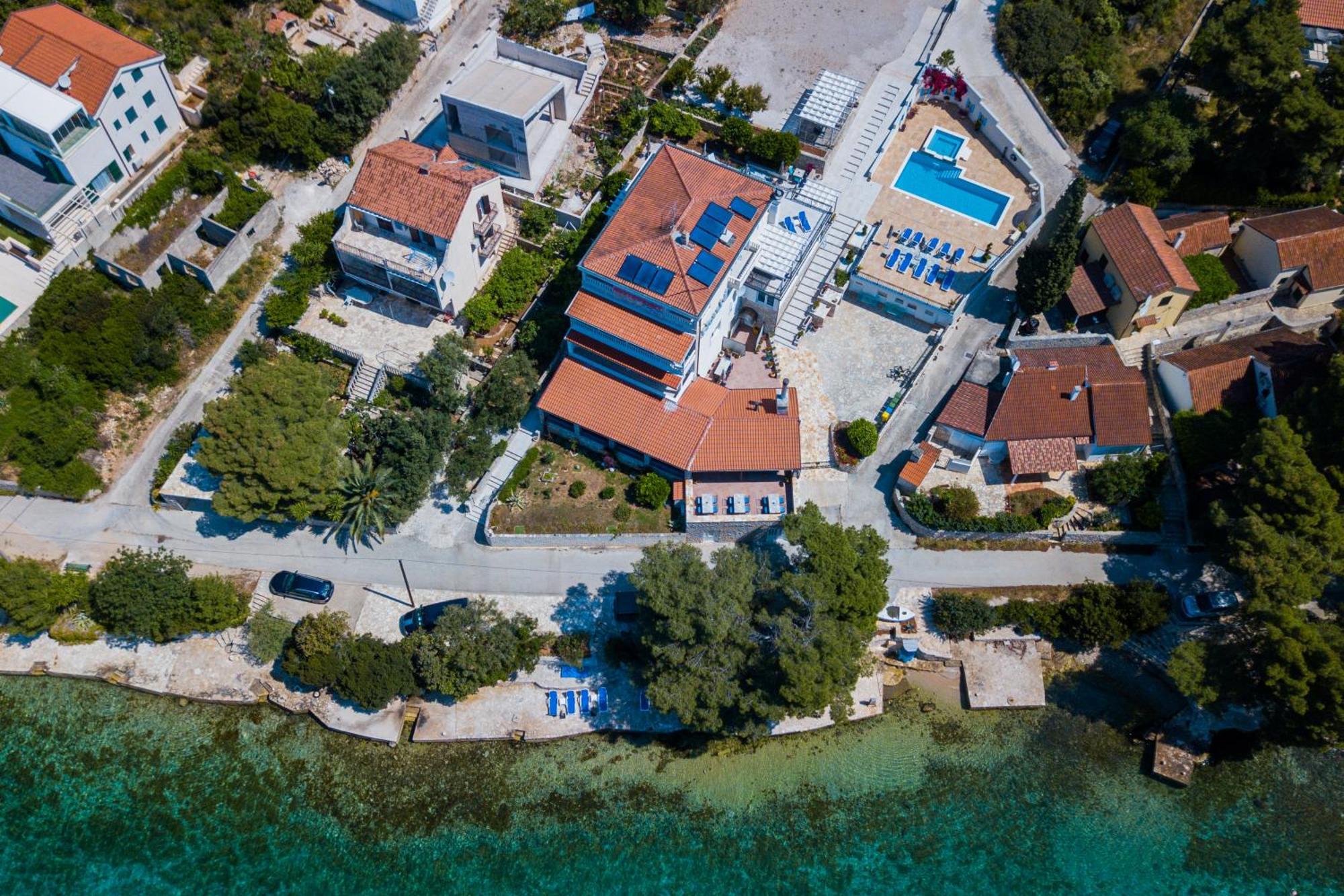 Boutique Guesthouse Sveti Petar, On The Beach, Heated Pool & Boat Berth - Adult Only Nečujam Eksteriør bilde